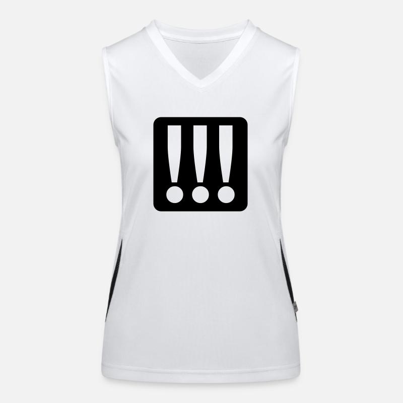 Three Exclamation Marks Women's Functional Contrast Tank Top