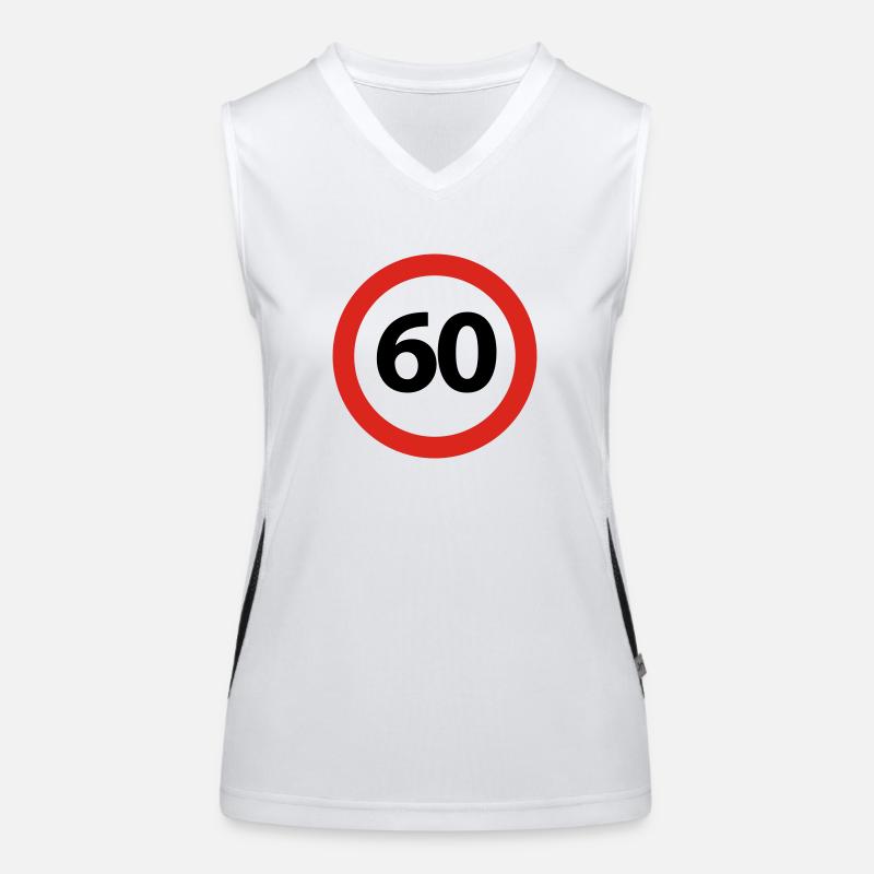 60 Anniversaire Débardeur respirant contrasté Femme