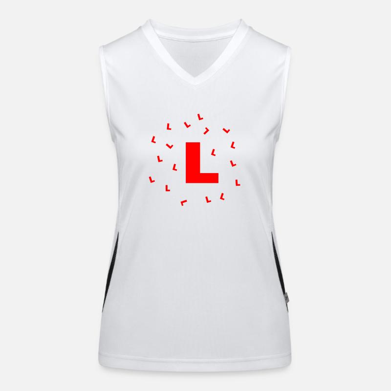 L Plates (Hen Night) Women's Functional Contrast Tank Top