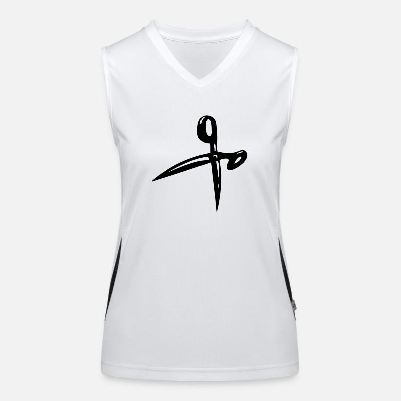 Scissors Women's Functional Contrast Tank Top