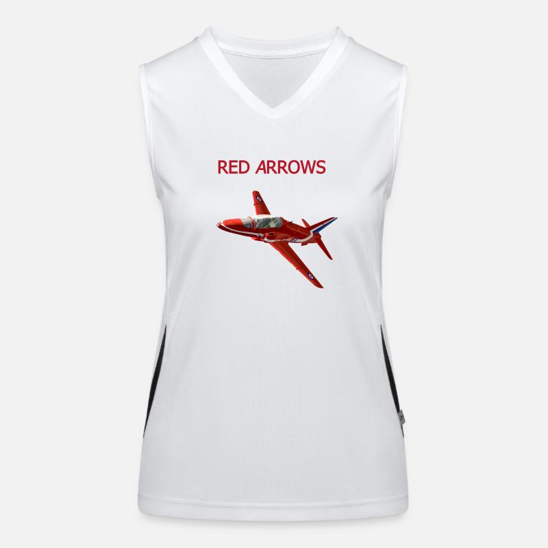 Red Arrows Hawk Women's Functional Contrast Tank Top