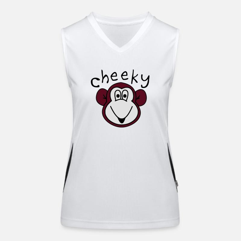 Cheeky Monkey Women's Functional Contrast Tank Top