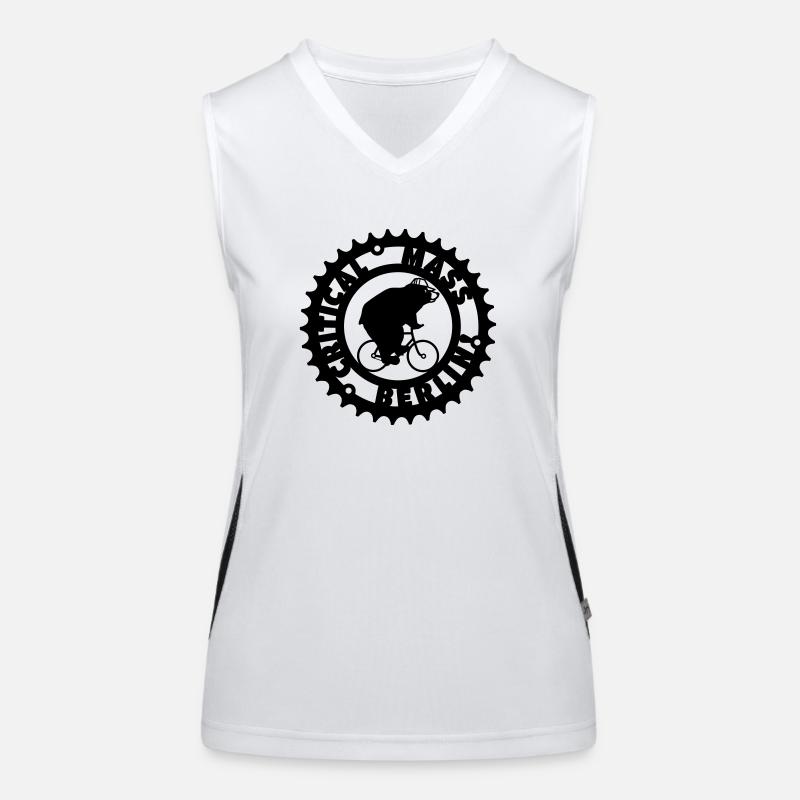 Critical Mass Berlin Funktionelles Kontrast-Tank Top für Frauen