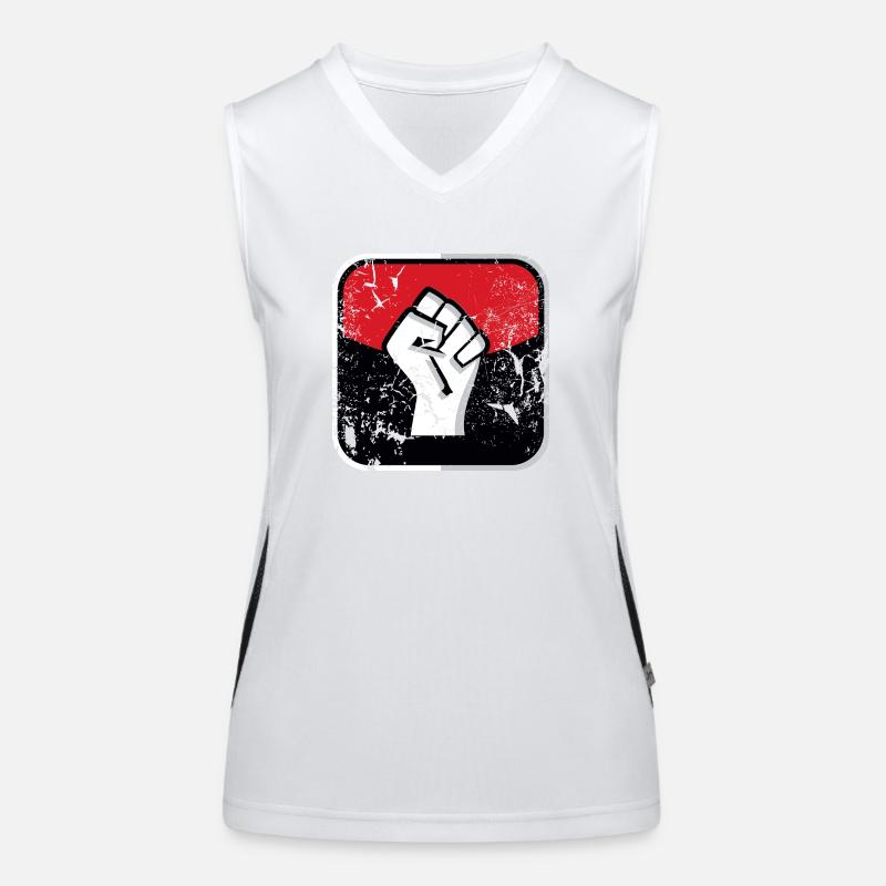 symbol10_dd_used Débardeur respirant contrasté Femme