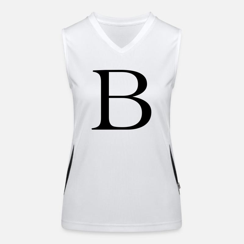 B Funktionelles Kontrast-Tank Top für Frauen