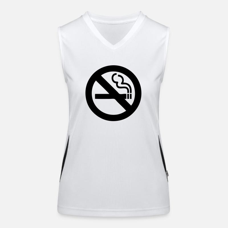 Zigarette Funktionelles Kontrast-Tank Top für Frauen