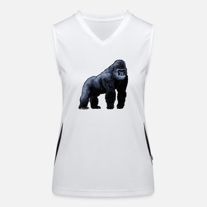 Gorille / Gorilla 02 Débardeur respirant contrasté Femme