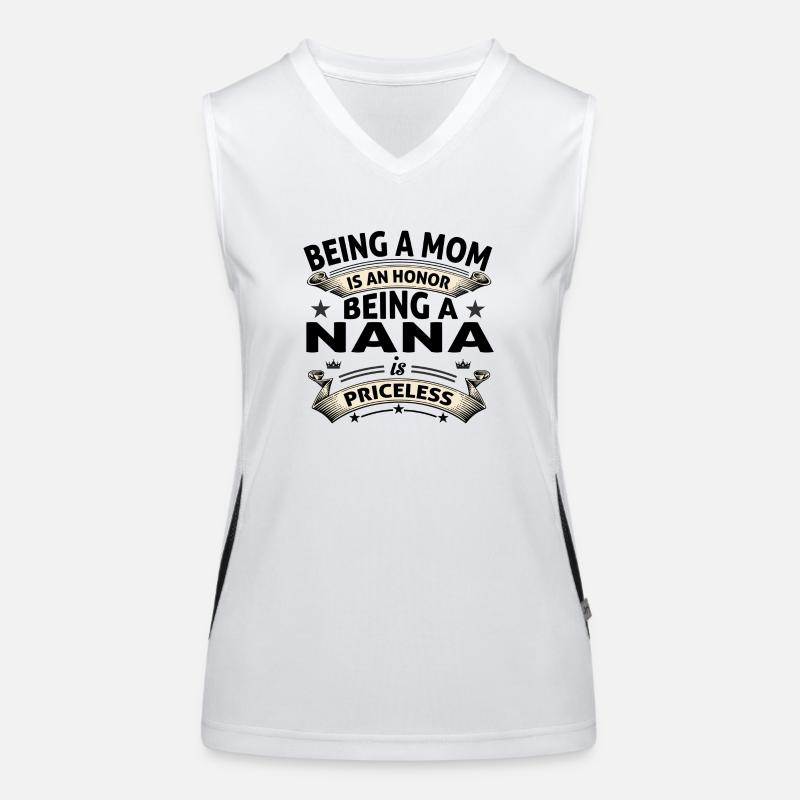 BEING A NANA Women's Functional Contrast Tank Top