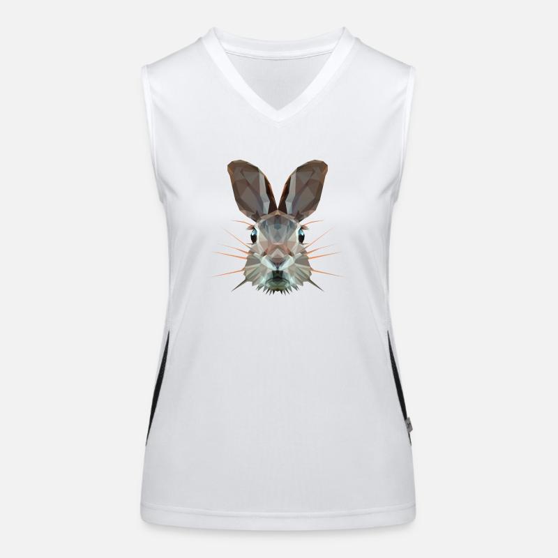 red-haired Women's Functional Contrast Tank Top