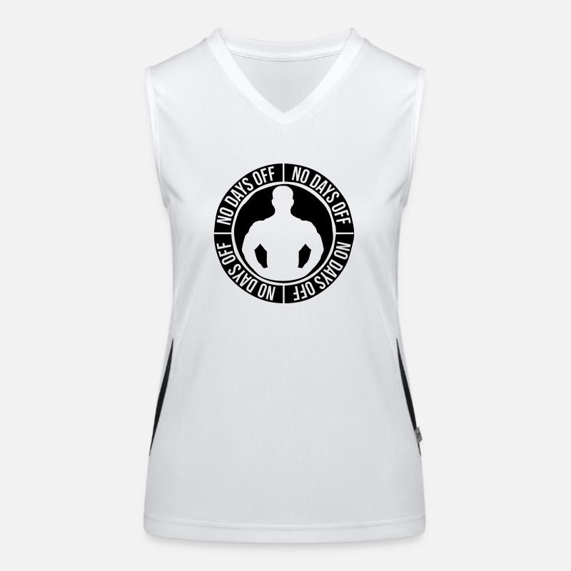 pas de jours de congé devis Débardeur respirant contrasté Femme