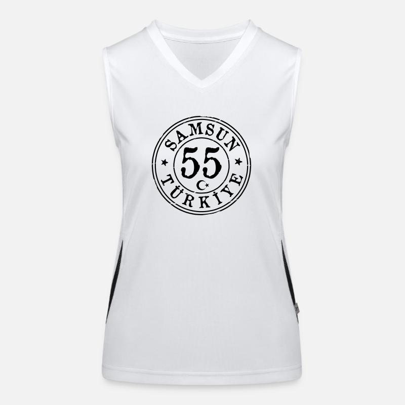 Samsun 55 Vintage Funktionelles Kontrast-Tank Top für Frauen