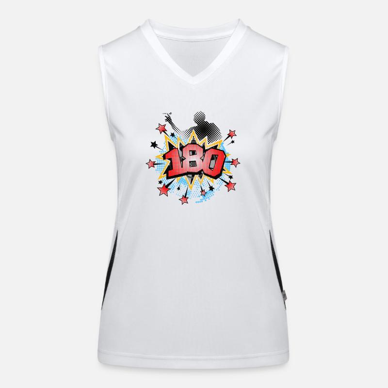 Dard Débardeur respirant contrasté Femme