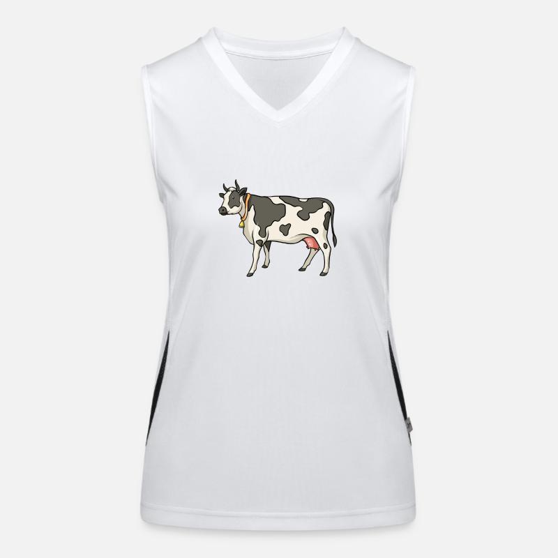 Vache Débardeur respirant contrasté Femme