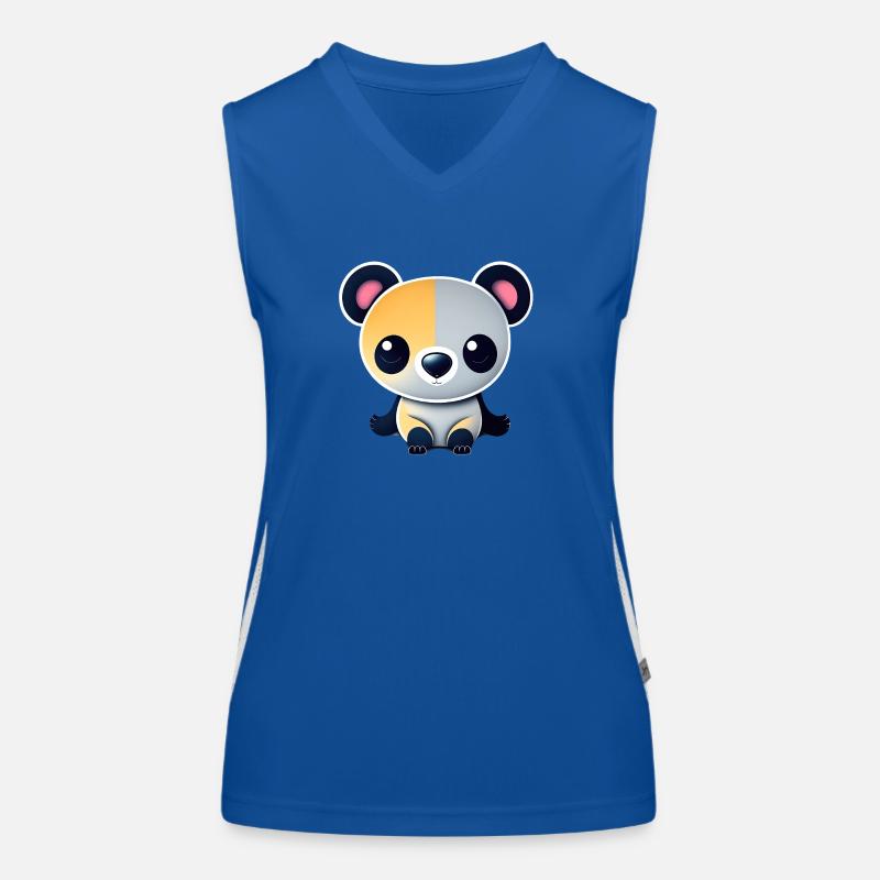 Bébé panda Débardeur respirant contrasté Femme