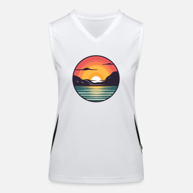 Sunset Women's Functional Contrast Tank Top
