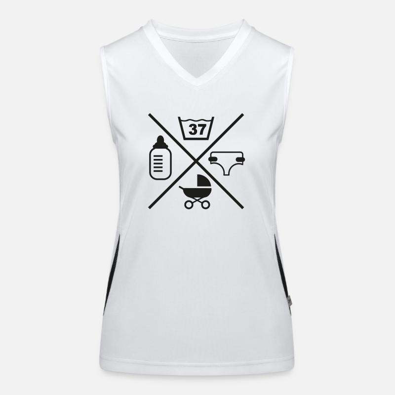 Baby Funktionelles Kontrast-Tank Top für Frauen