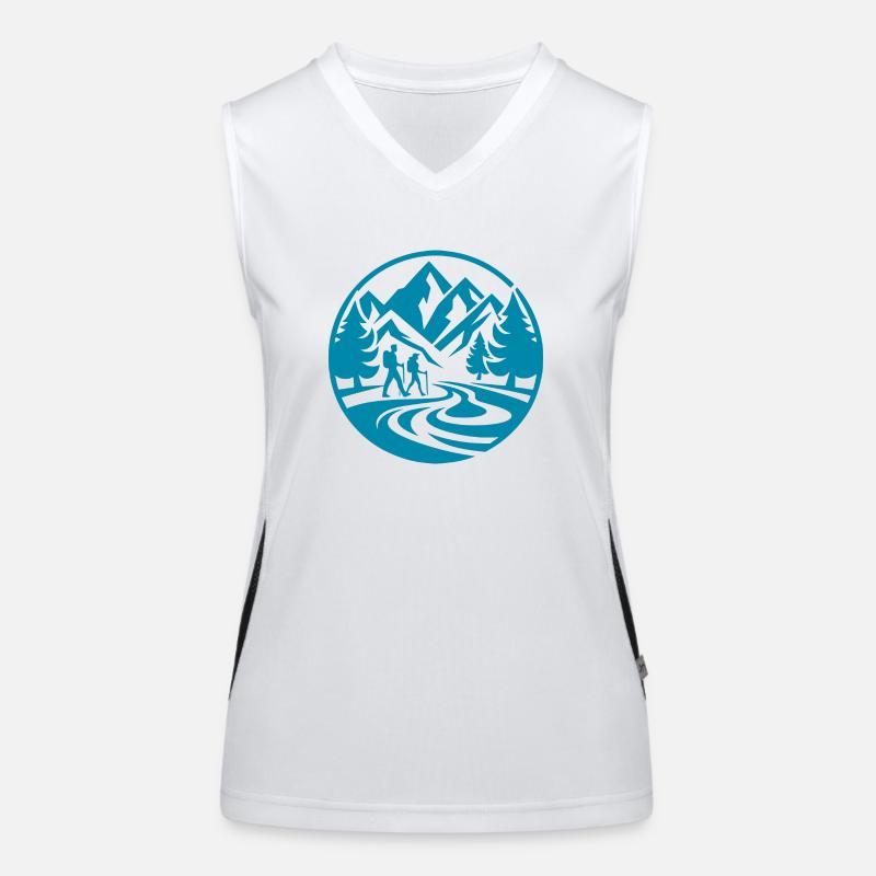 Errer Débardeur respirant contrasté Femme