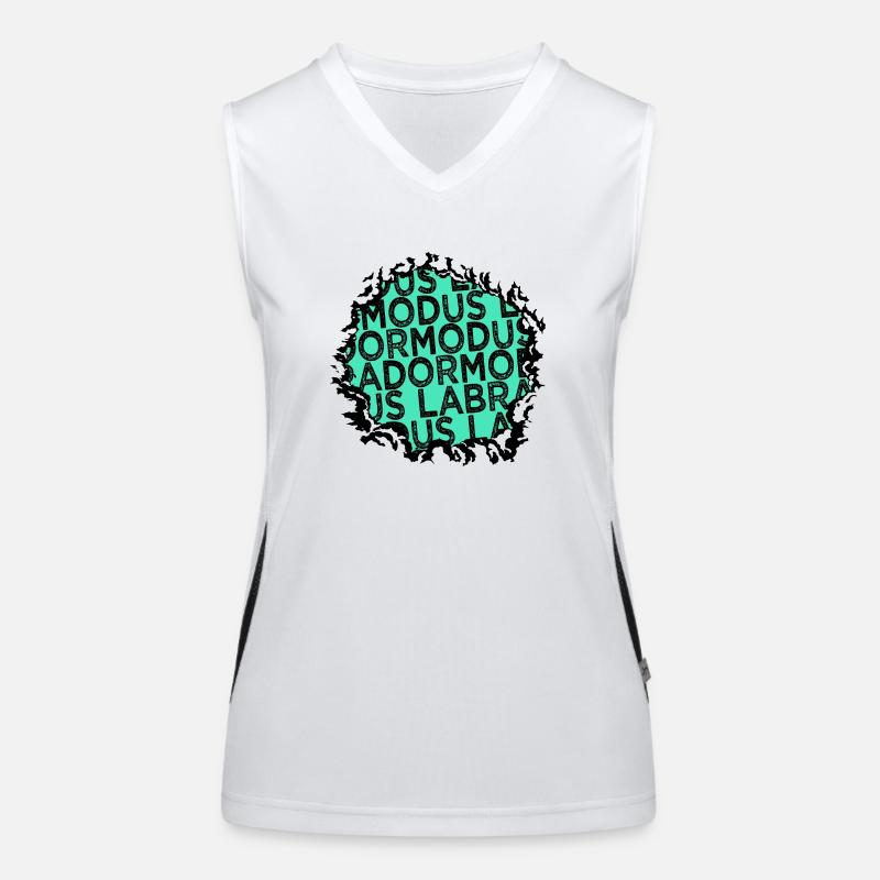 hund statement geburtstagsgeschenkidee Funktionelles Kontrast-Tank Top für Frauen