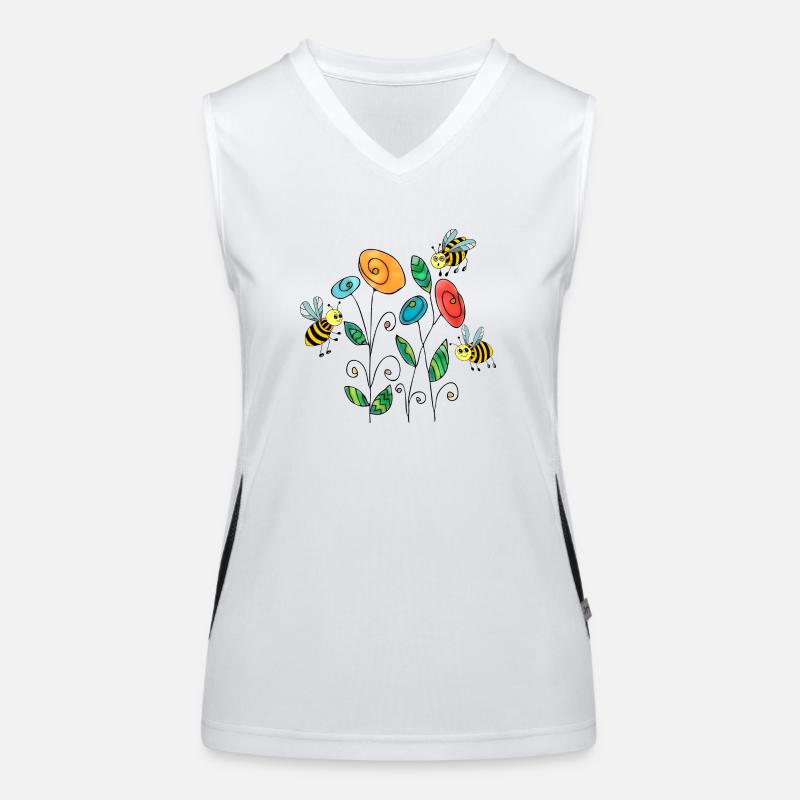 Insectes Débardeur respirant contrasté Femme