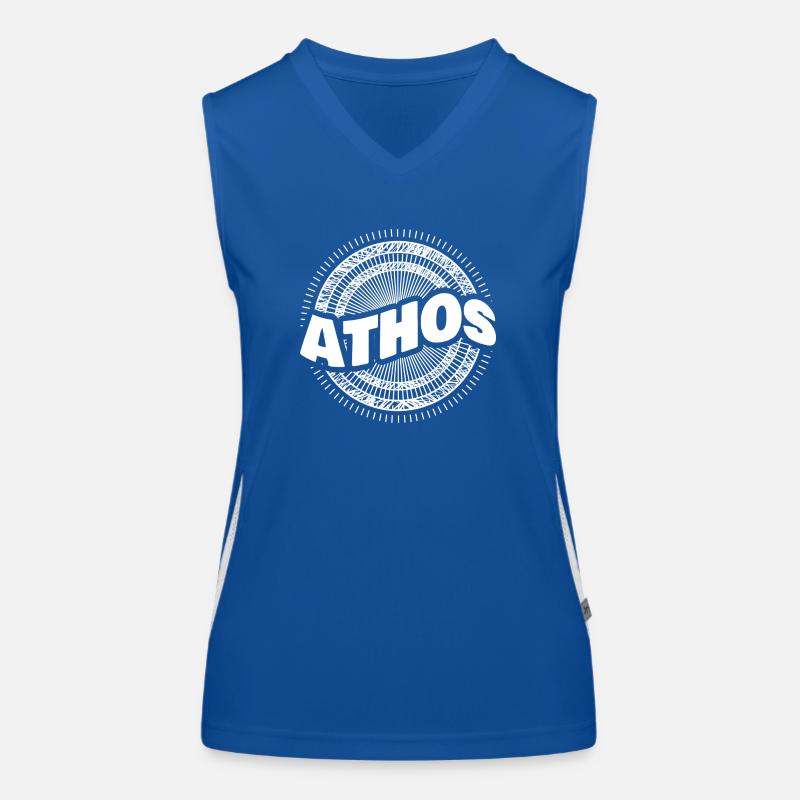 Idée cadeau Athos Débardeur respirant contrasté Femme