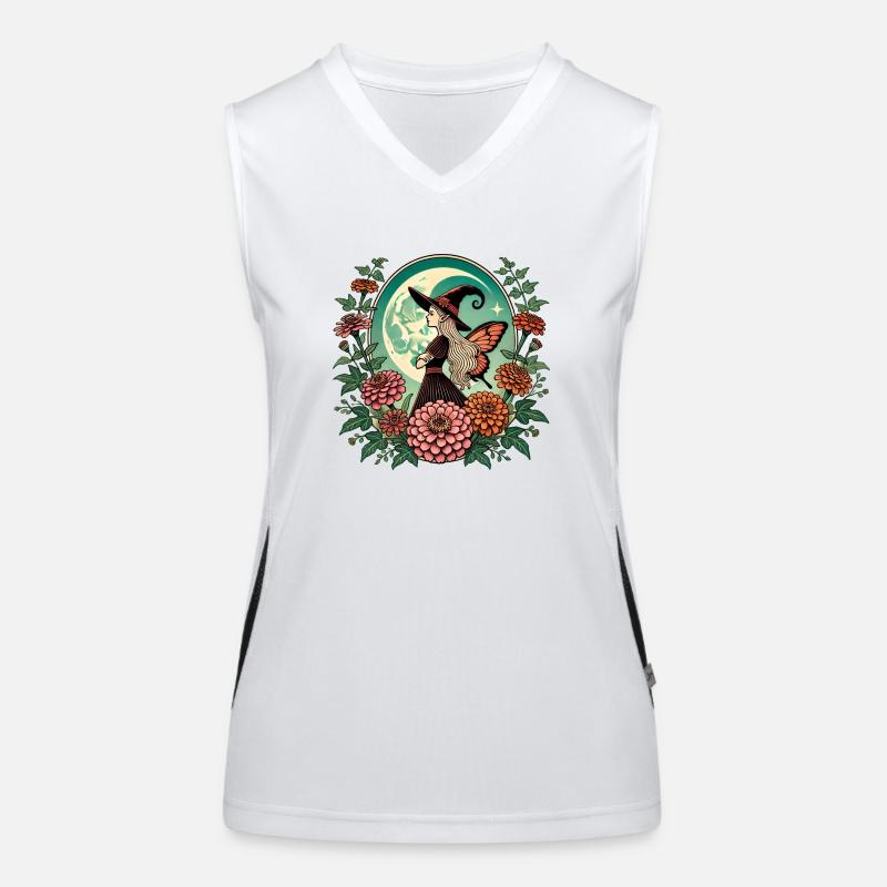 Fairy Witch Women's Functional Contrast Tank Top