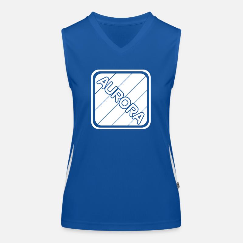 Maedchenname Aurora Funktionelles Kontrast-Tank Top für Frauen
