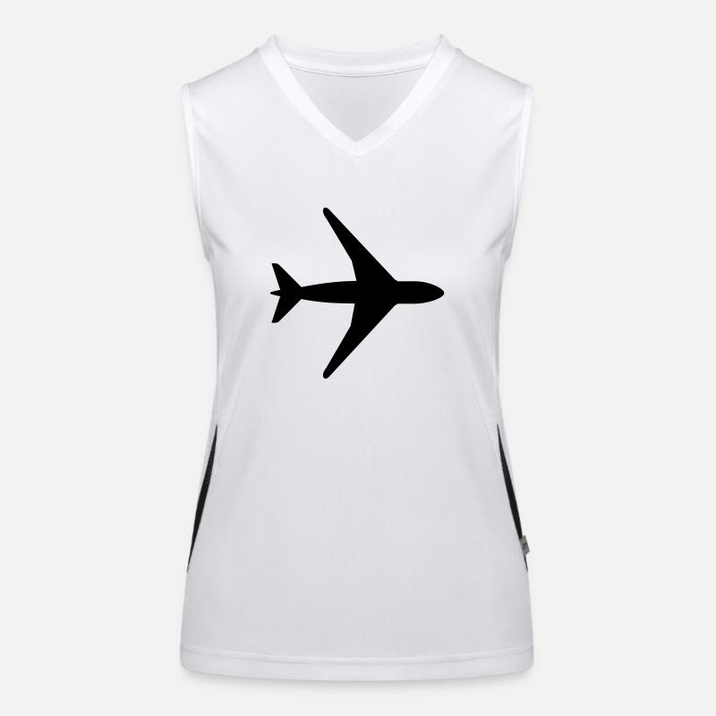 Plane Women's Functional Contrast Tank Top