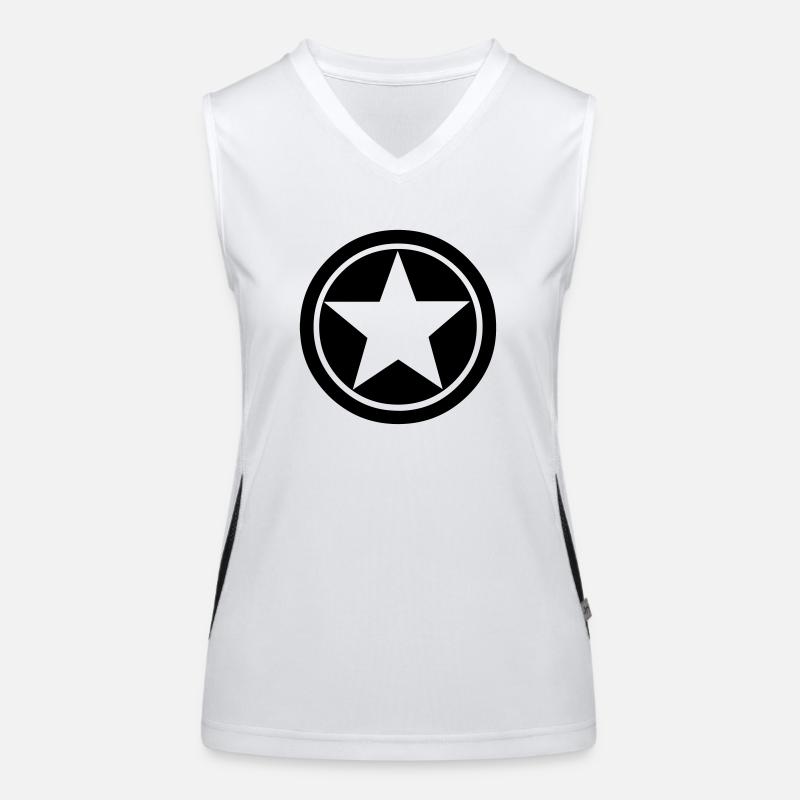 Star Star m Funktionelles Kontrast-Tank Top für Frauen