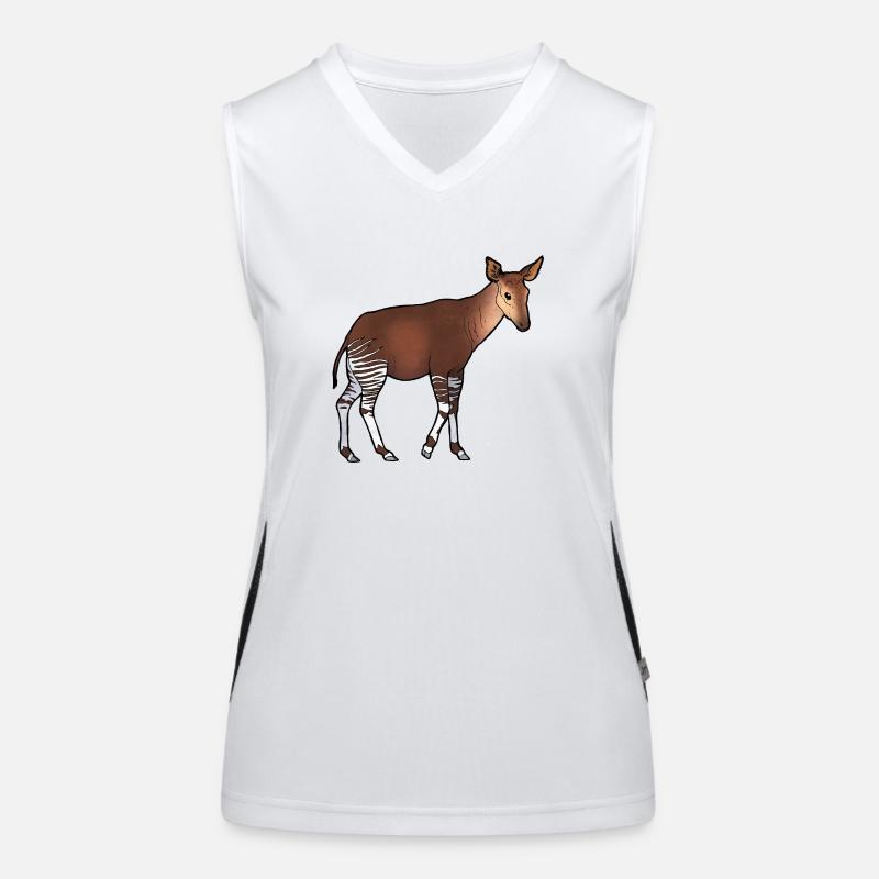 Okapi 02 Débardeur respirant contrasté Femme