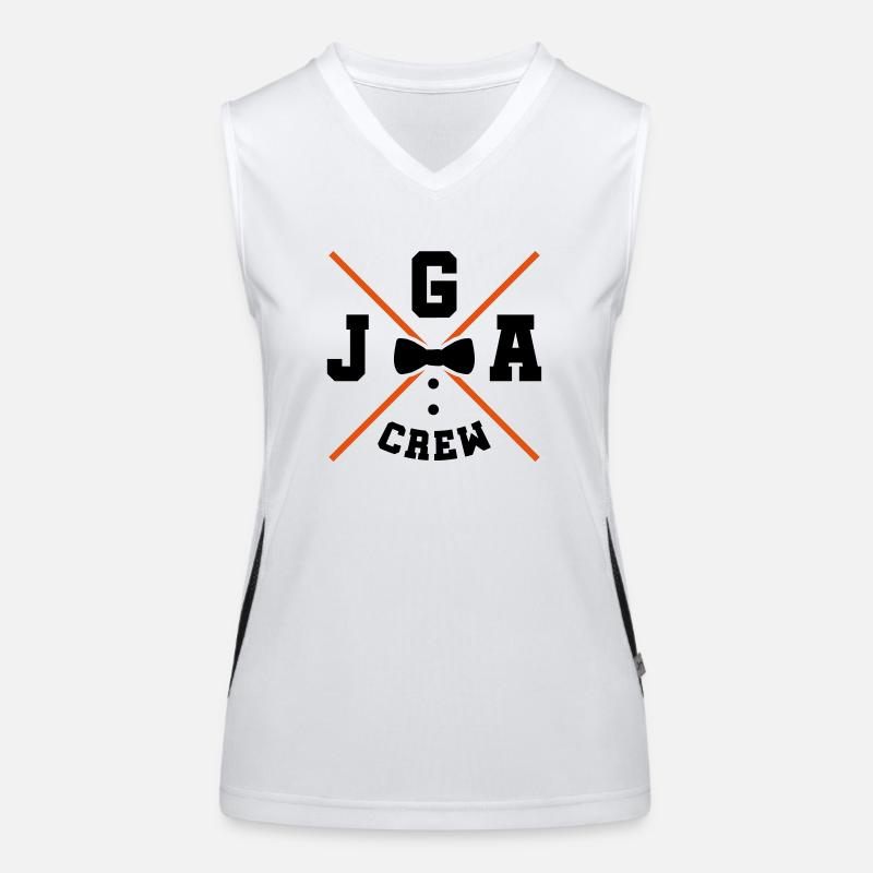 jga crew Funktionelles Kontrast-Tank Top für Frauen