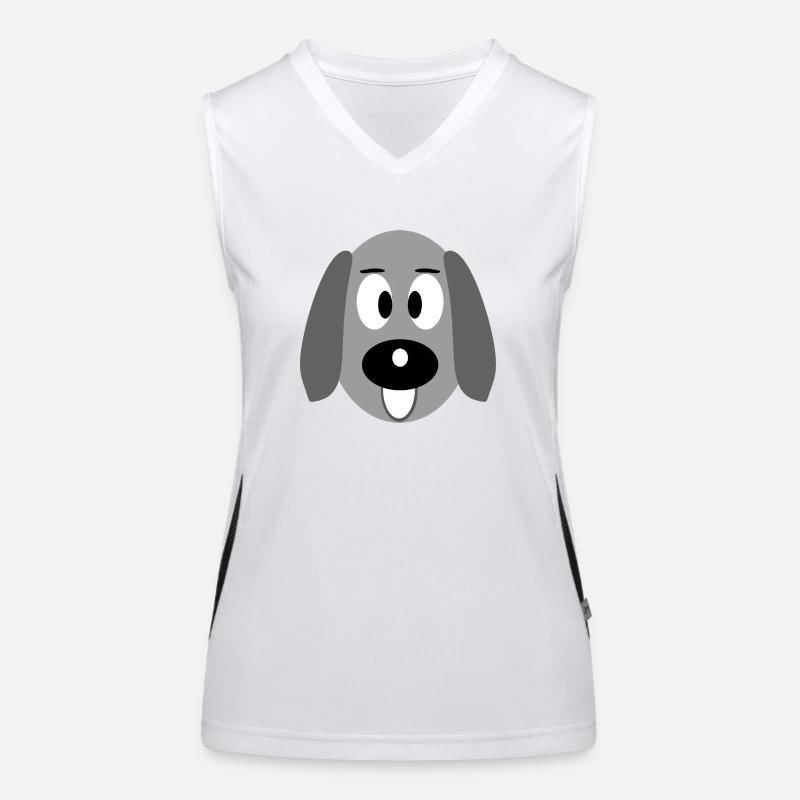 Tier Funktionelles Kontrast-Tank Top für Frauen