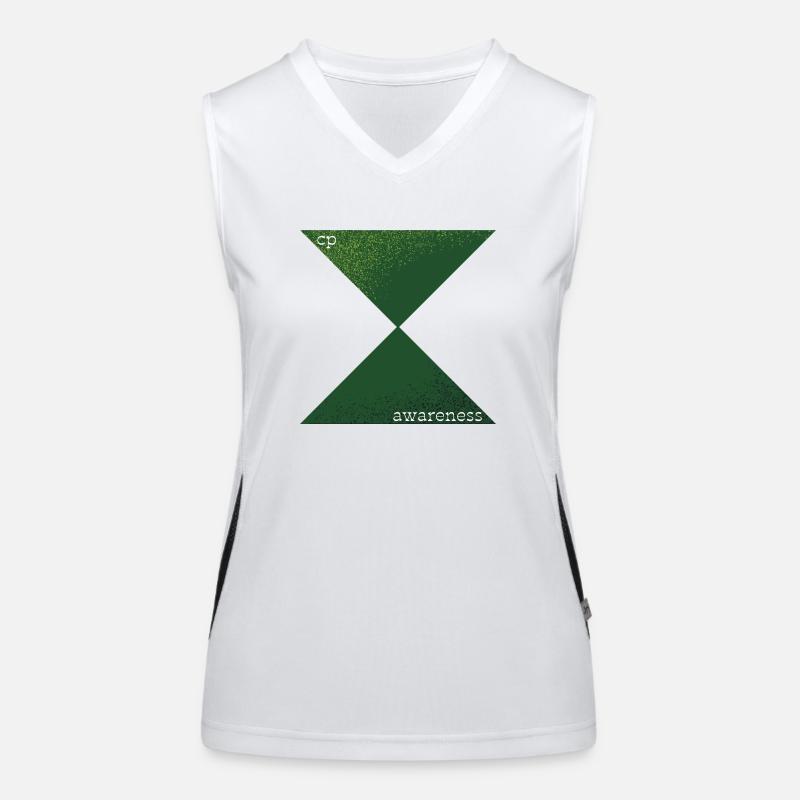 Sensibilisation au PC Débardeur respirant contrasté Femme