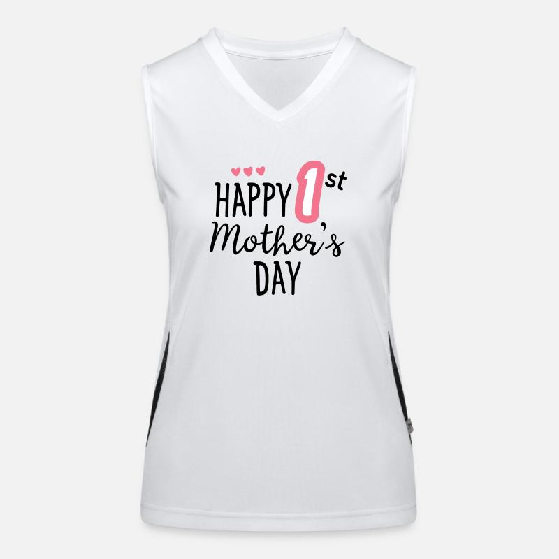 Muttertag Mama Mutterschaft Geschenk Mama Mama Funktionelles Kontrast-Tank Top für Frauen