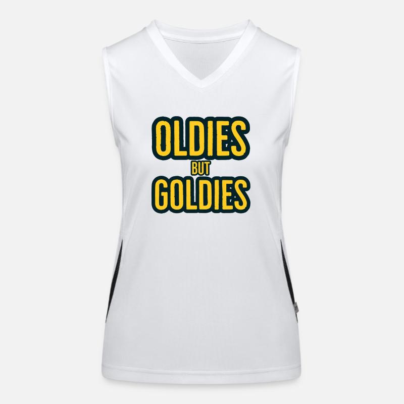 Oldies but Goldies Funktionelles Kontrast-Tank Top für Frauen