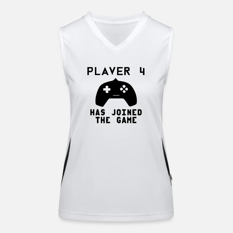 Player 4 has joined the game Women's Functional Contrast Tank Top