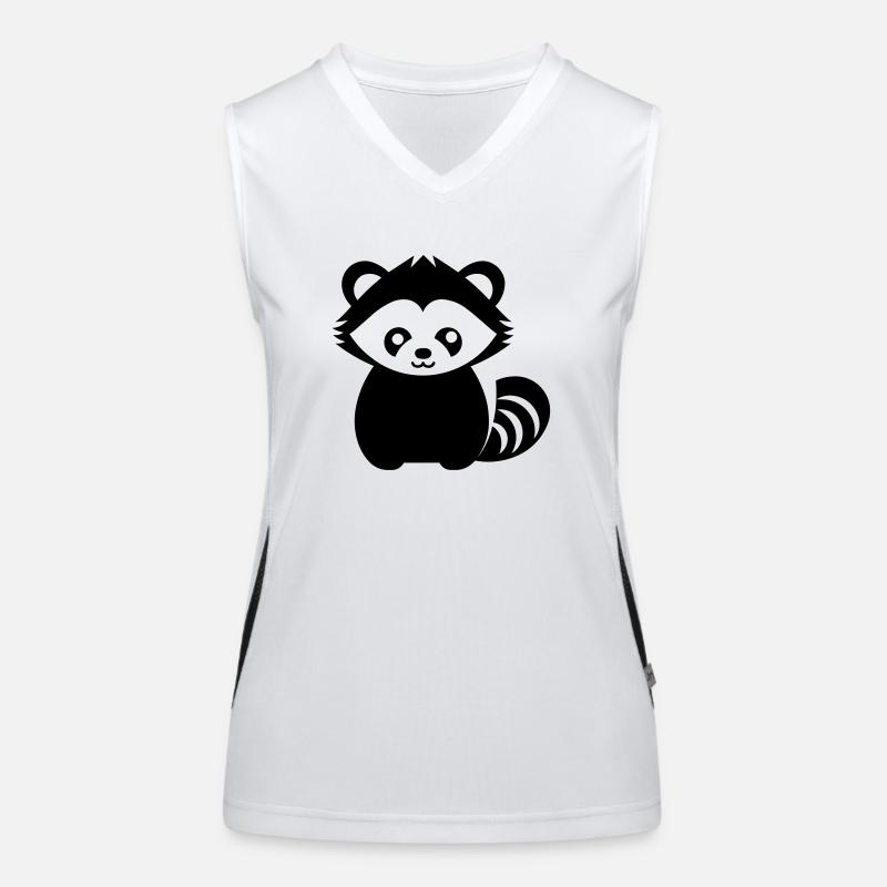 panda roux Débardeur respirant contrasté Femme