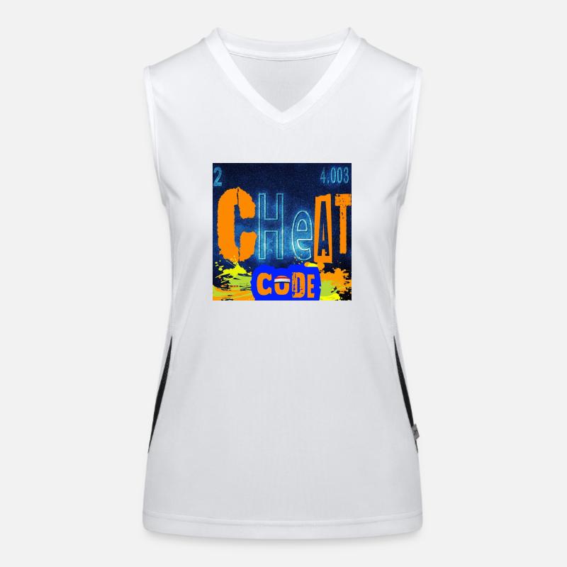 CHEATCODE CHEMISTRY Débardeur respirant contrasté Femme