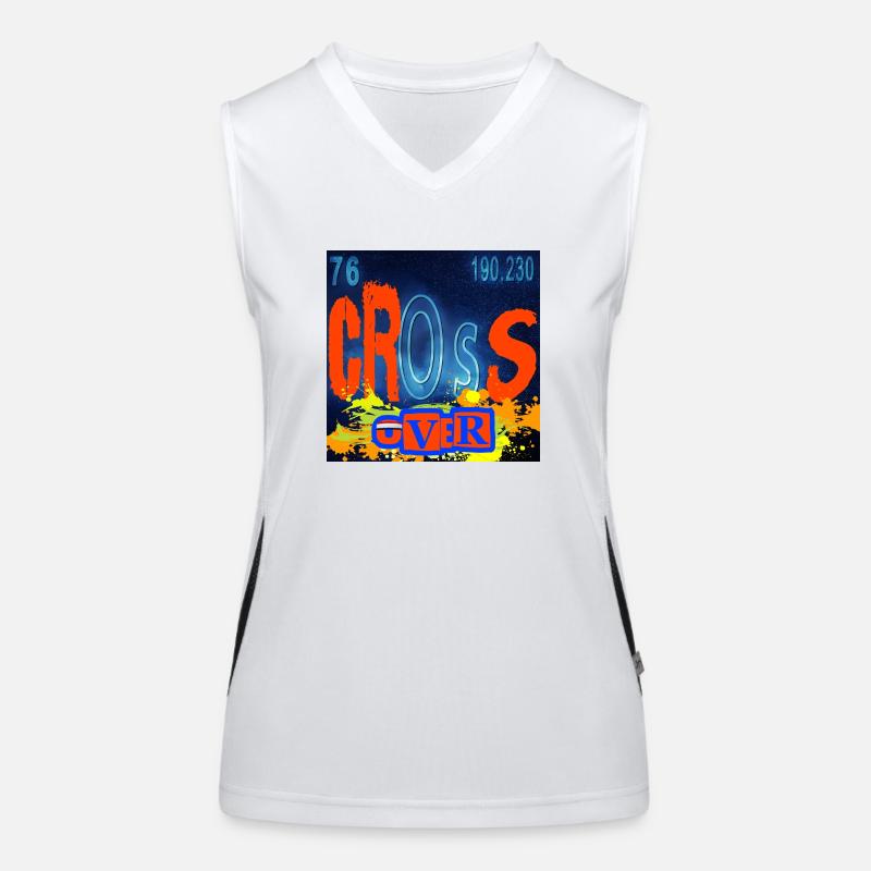 CROSS-OVER-CHEMIE Funktionelles Kontrast-Tank Top für Frauen