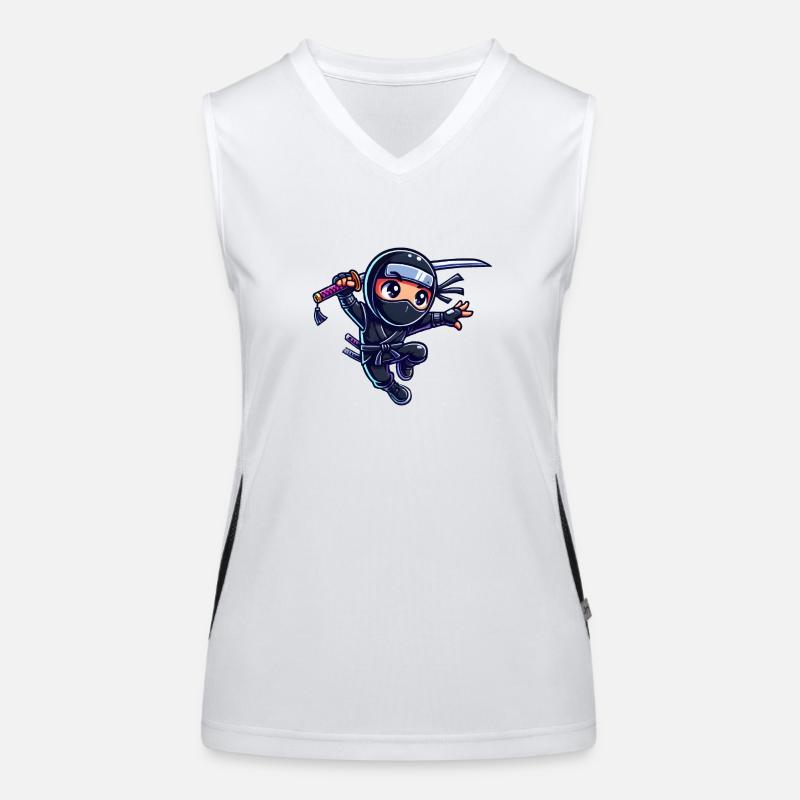 ninja Funktionelles Kontrast-Tank Top für Frauen