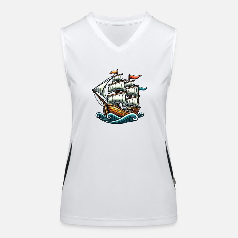 Ship Women's Functional Contrast Tank Top