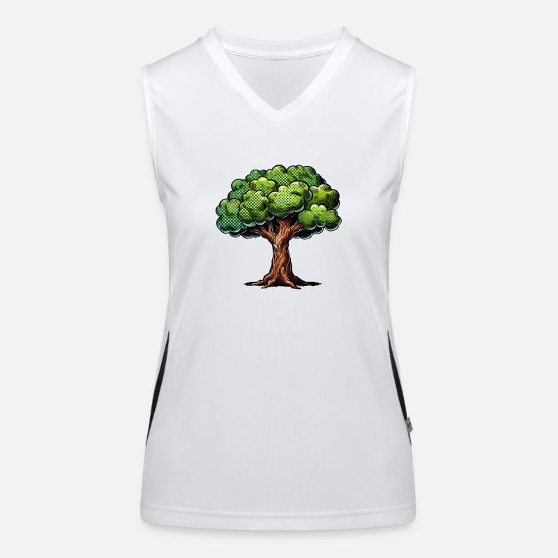 Arbre Débardeur respirant contrasté Femme