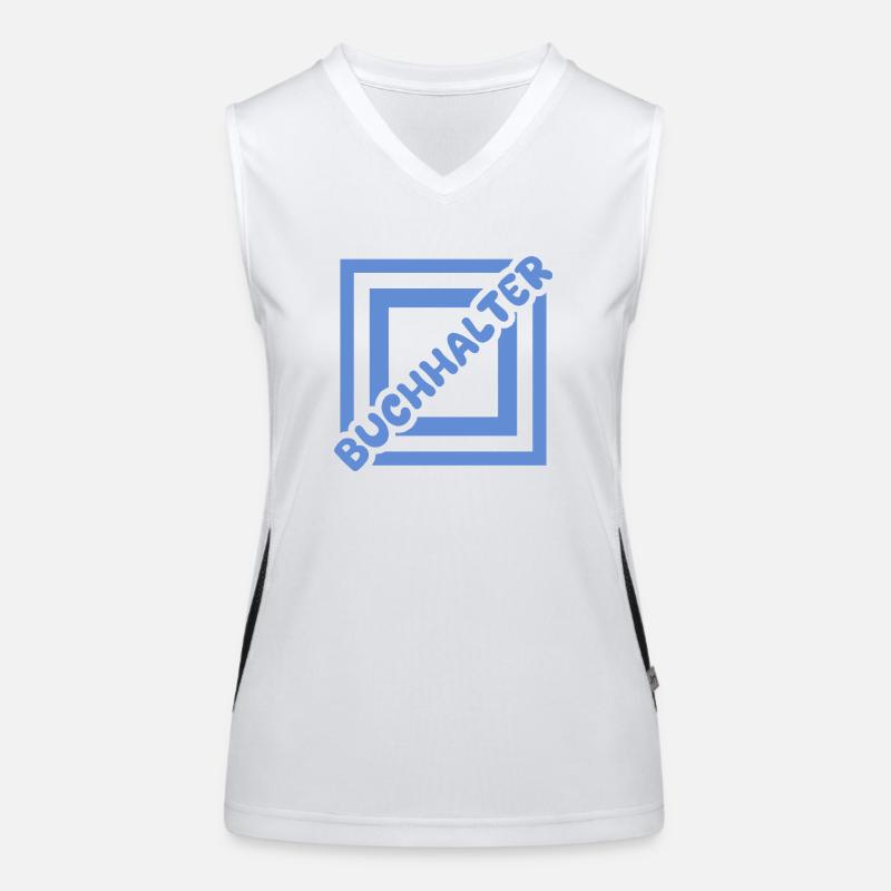 Don pour comptable Débardeur respirant contrasté Femme