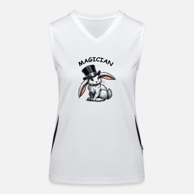 Rabbit Cylinder Women's Functional Contrast Tank Top