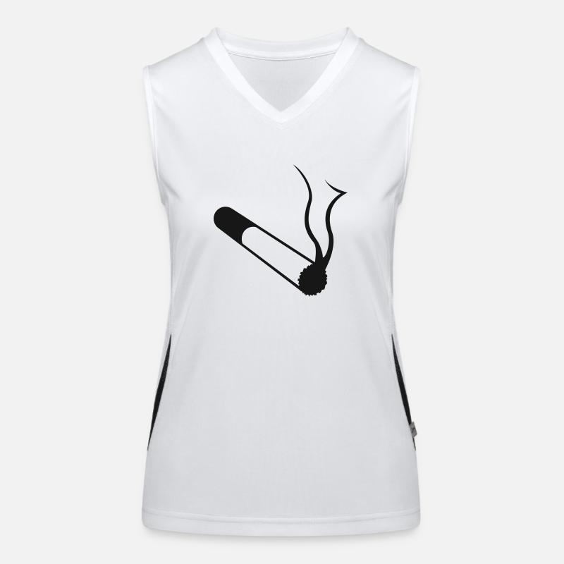 zigarrette Funktionelles Kontrast-Tank Top für Frauen
