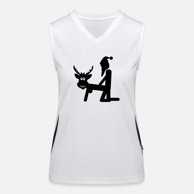 Rollenspiel Funktionelles Kontrast-Tank Top für Frauen