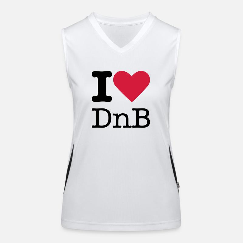 J'aime DnB Débardeur respirant contrasté Femme