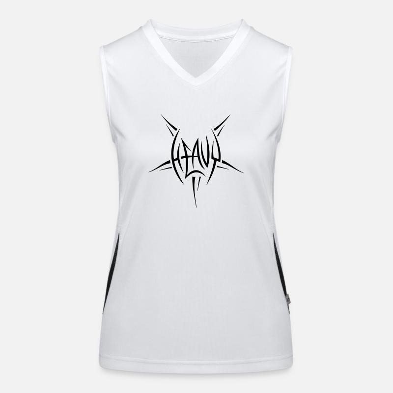 heavylutionäre_03 Funktionelles Kontrast-Tank Top für Frauen
