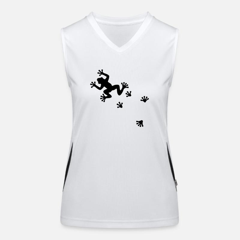 WALKING FROG Women's Functional Contrast Tank Top
