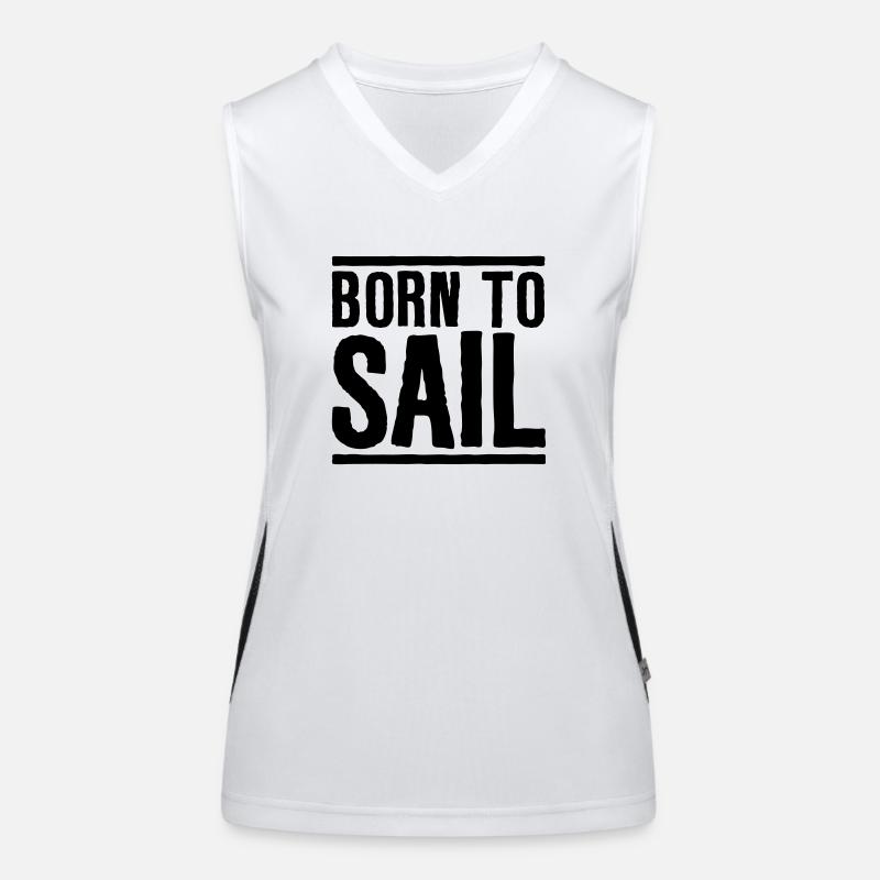 Sailing Born to Sail Débardeur respirant contrasté Femme