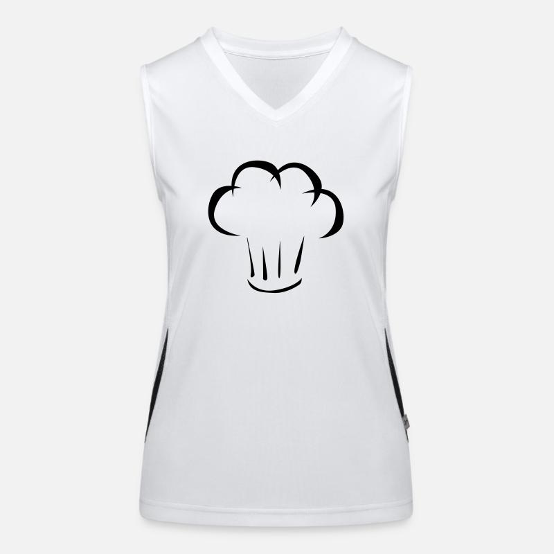 toque Débardeur respirant contrasté Femme